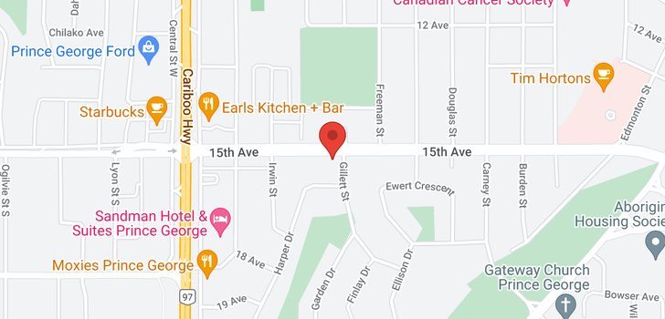 map of 2821 15TH AVENUE